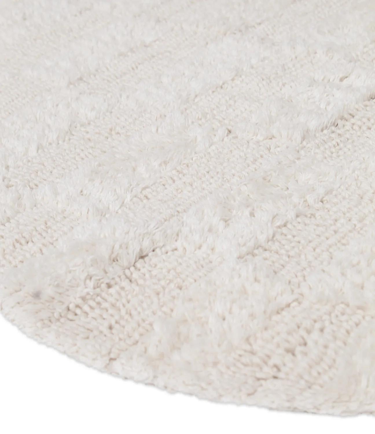 Oval bath mat - Bevin (offwhite)