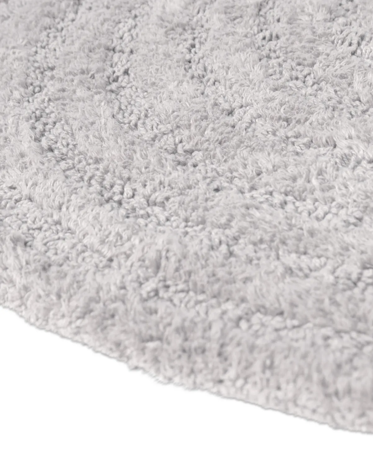 Round bath mat - Embla (Light gray)