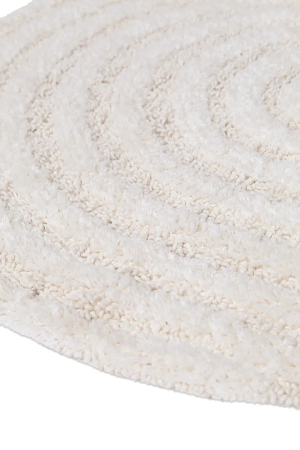 Oval bath mat - Embla (offwhite)