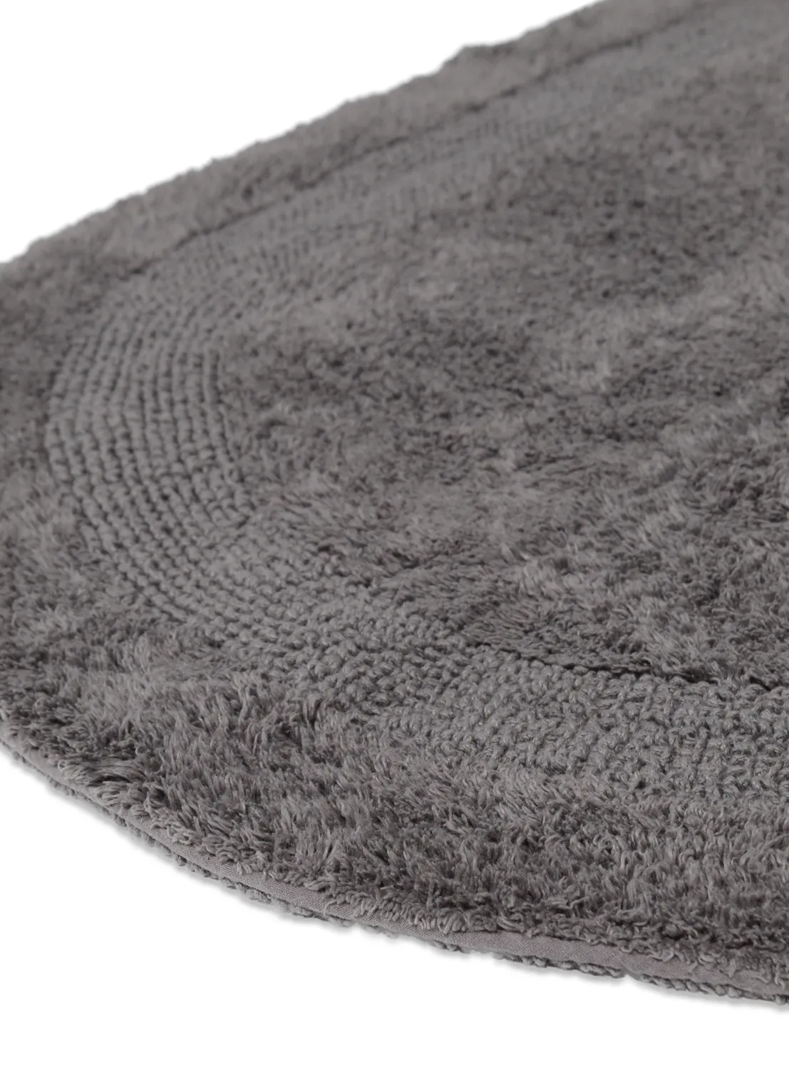 Oval bath mat - Nila (dark gray)