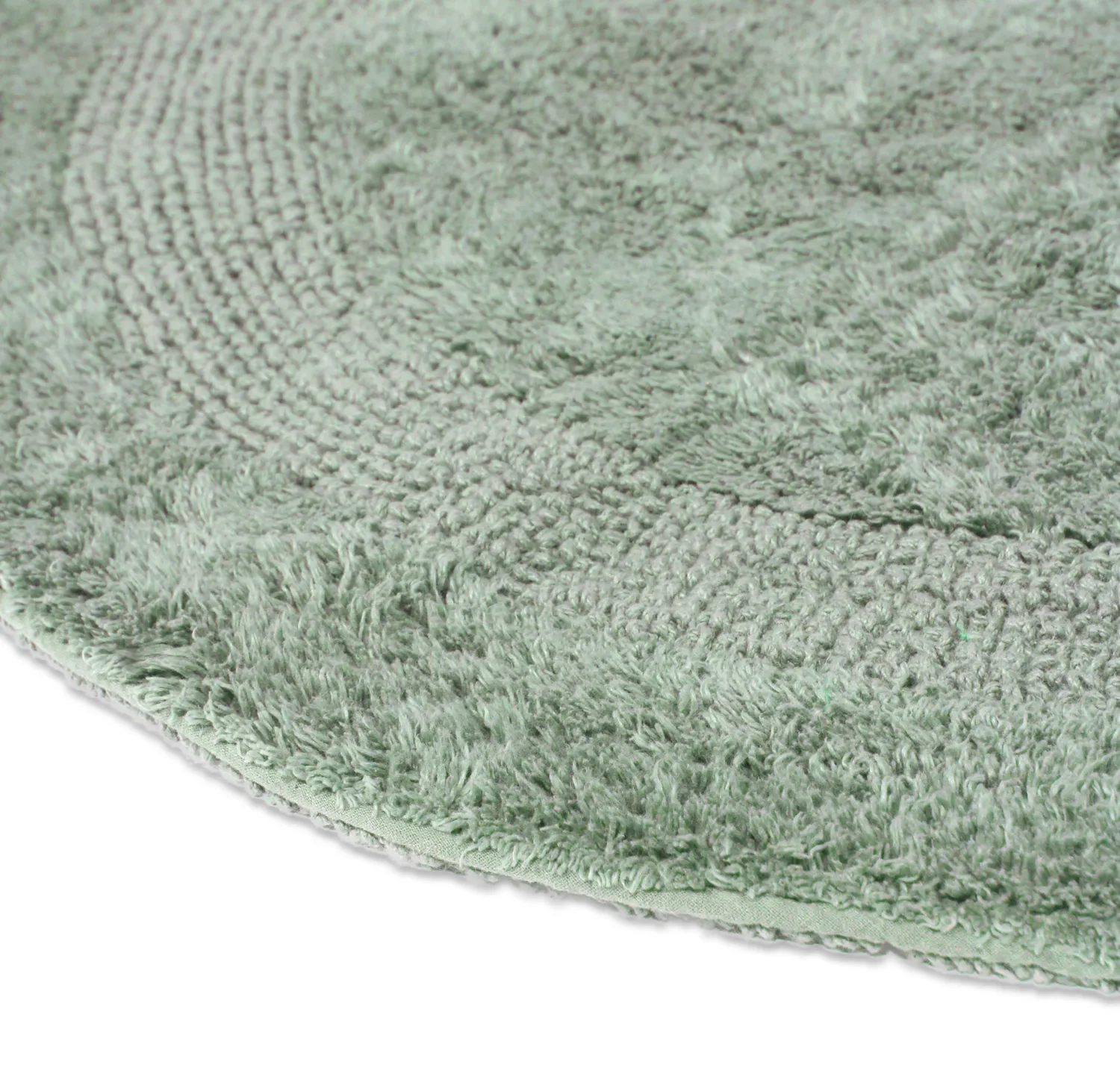 Round bath mat - Nila (light green)