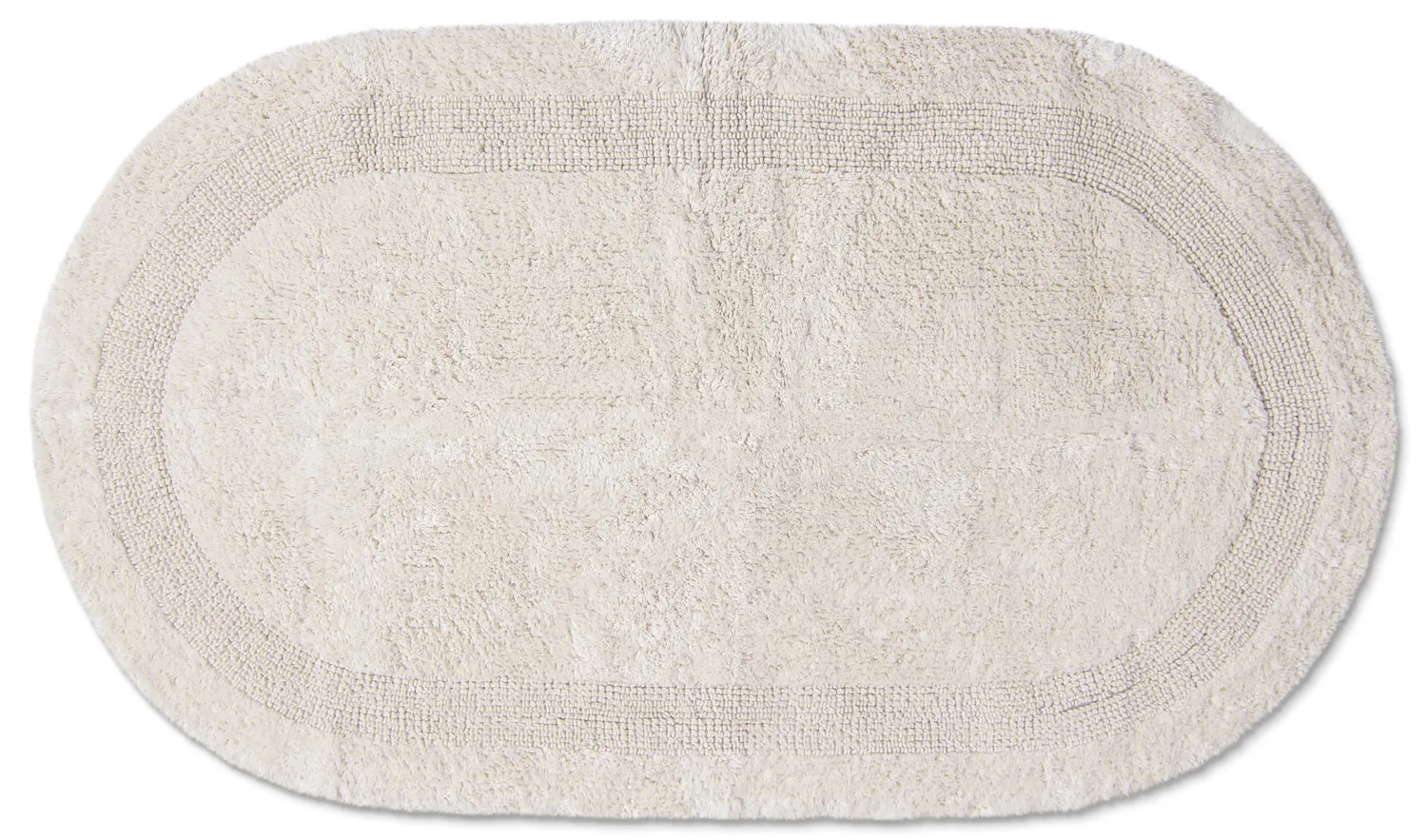 Oval bath mat - nila (offwhite)