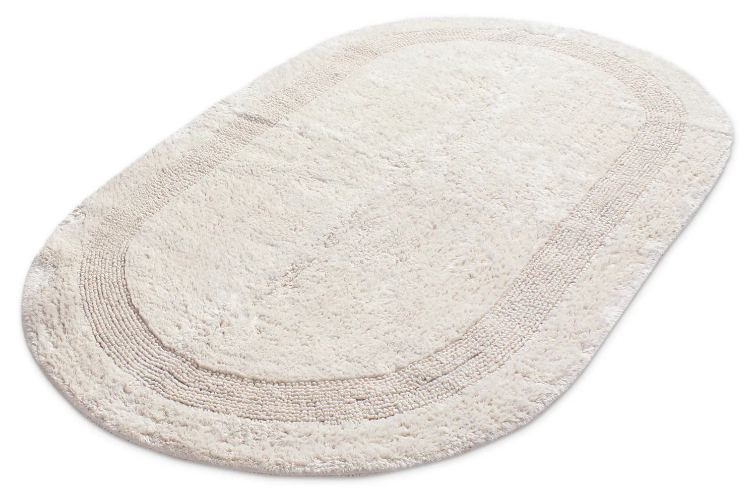 Oval bath mat - nila (offwhite)