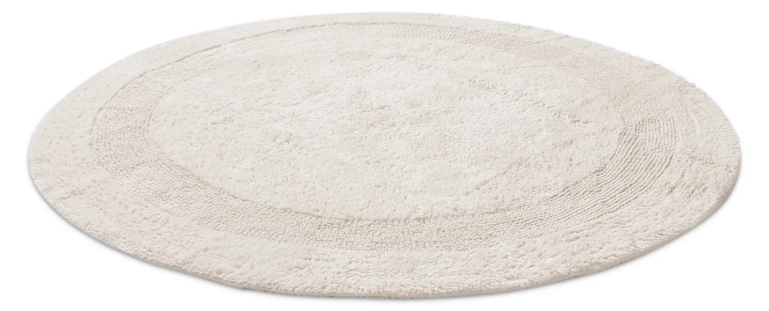 Round bath mat - Nila (offwhite)