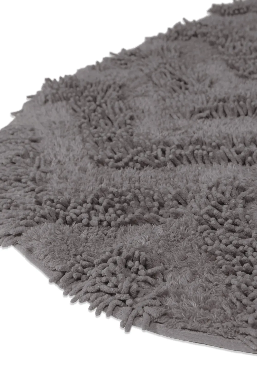 Oval bath mat - Three (dark gray)