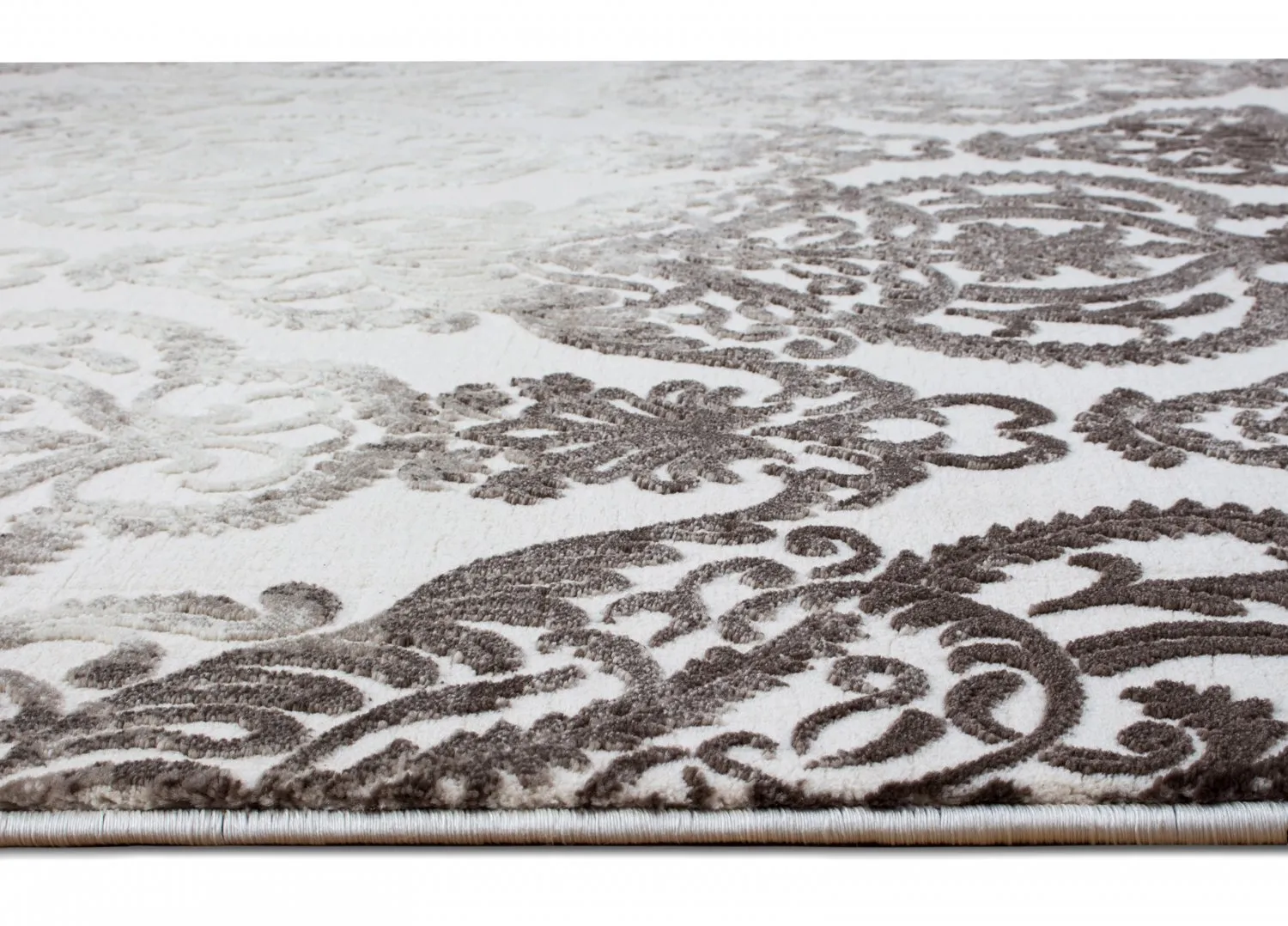 Wilton rug - Bari (white/nougat)