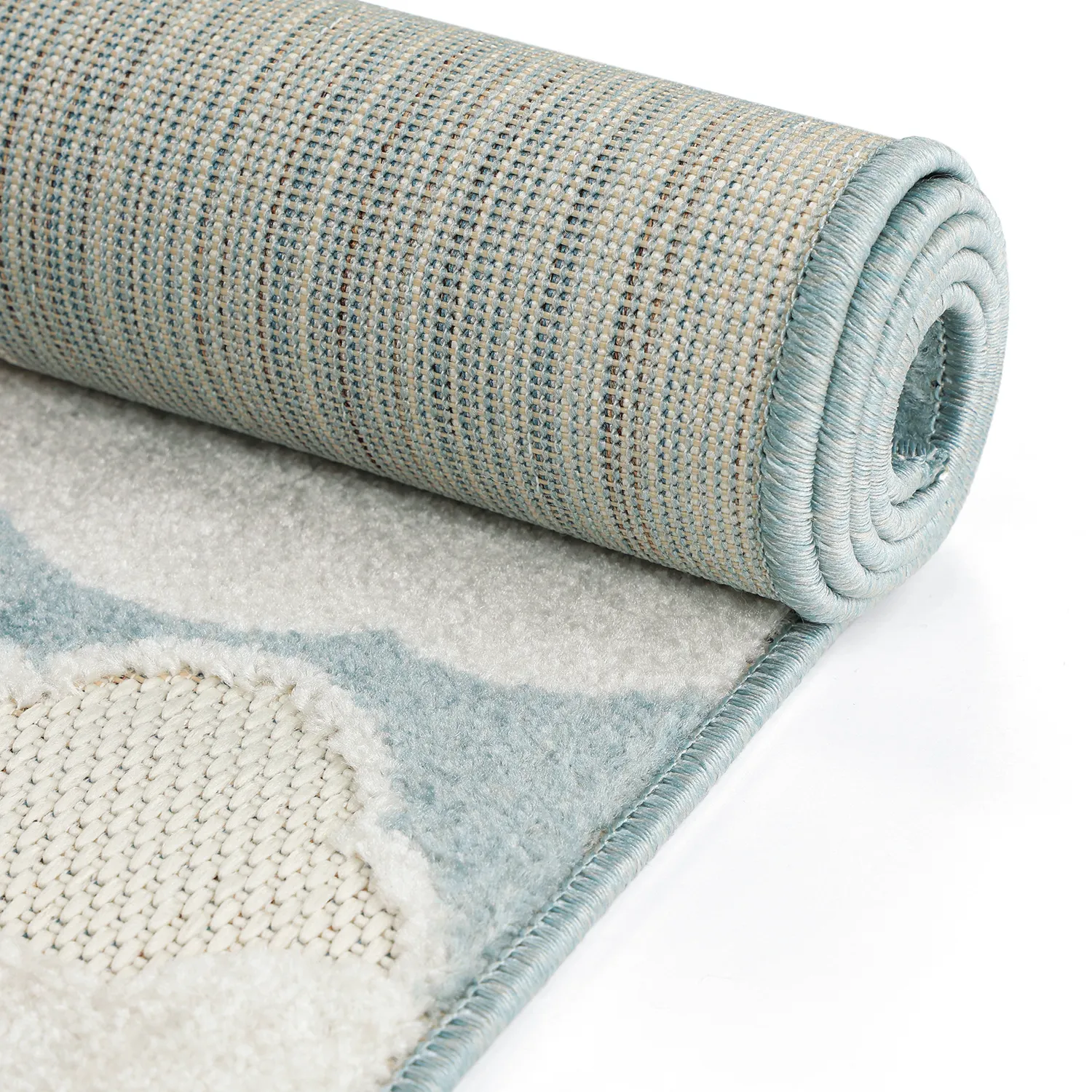Children's Rug - Cloudy Sky (blue)
