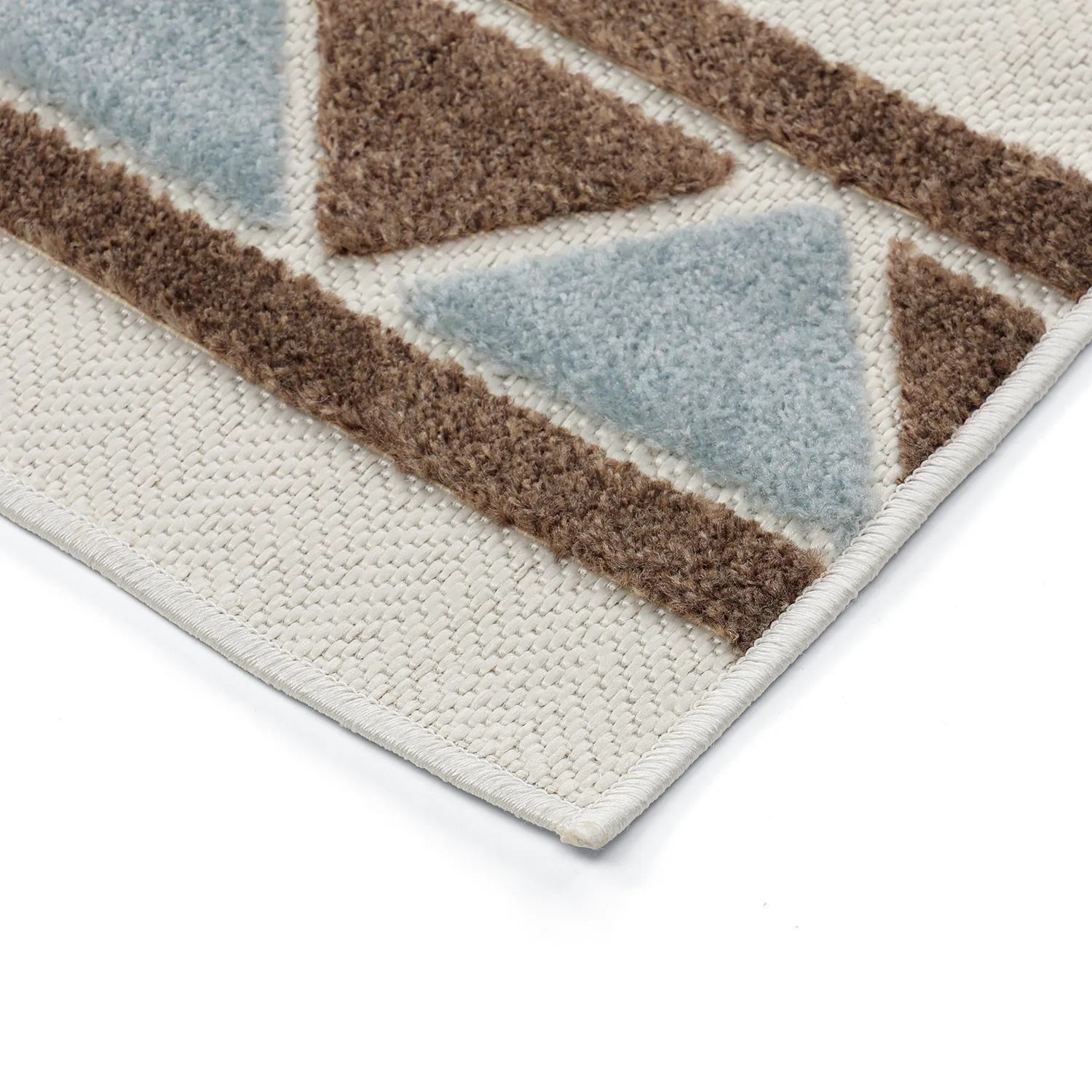 Children's Rug - Kind Lion (cream/blue)