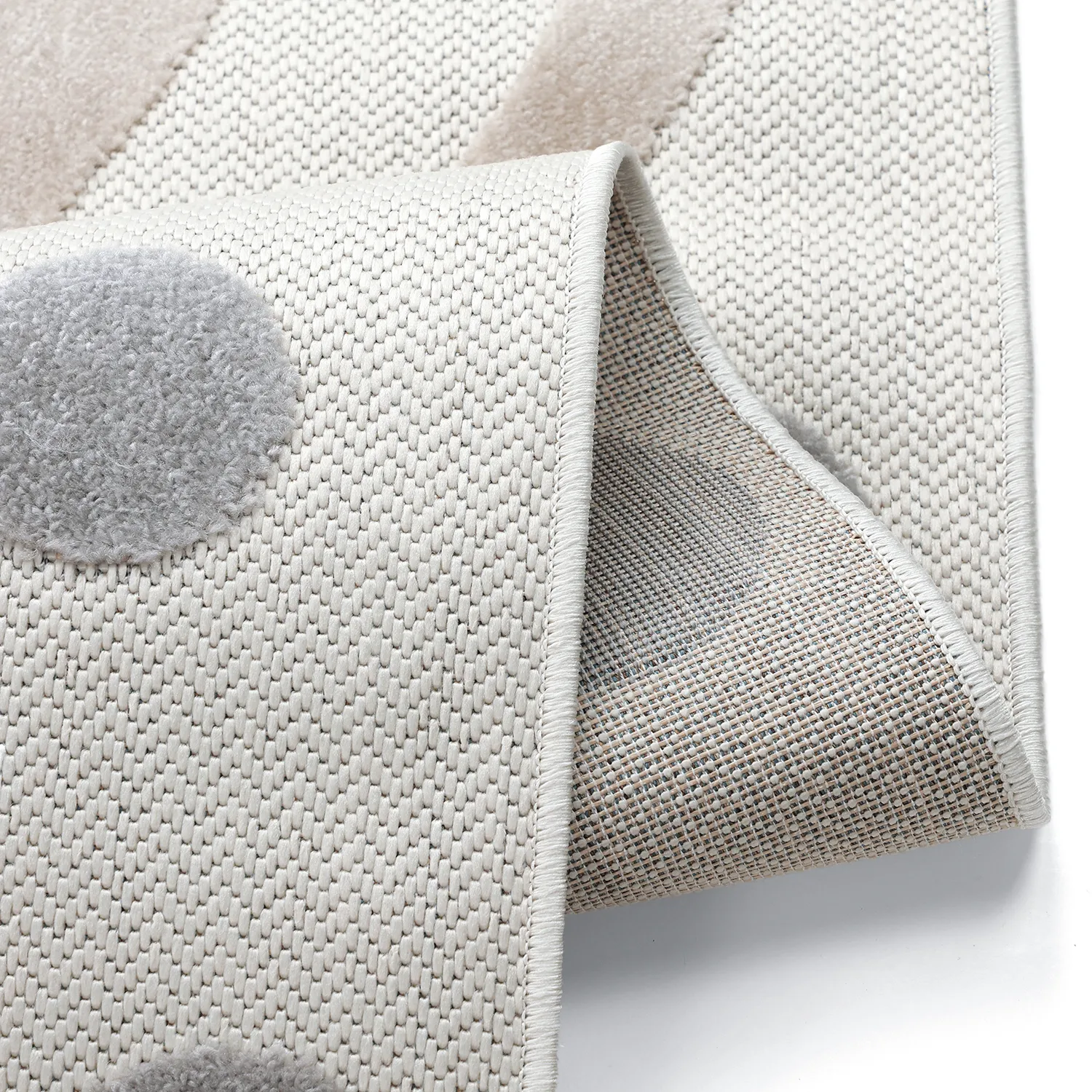 Children's Rug - Kind Llama (cream/brown)