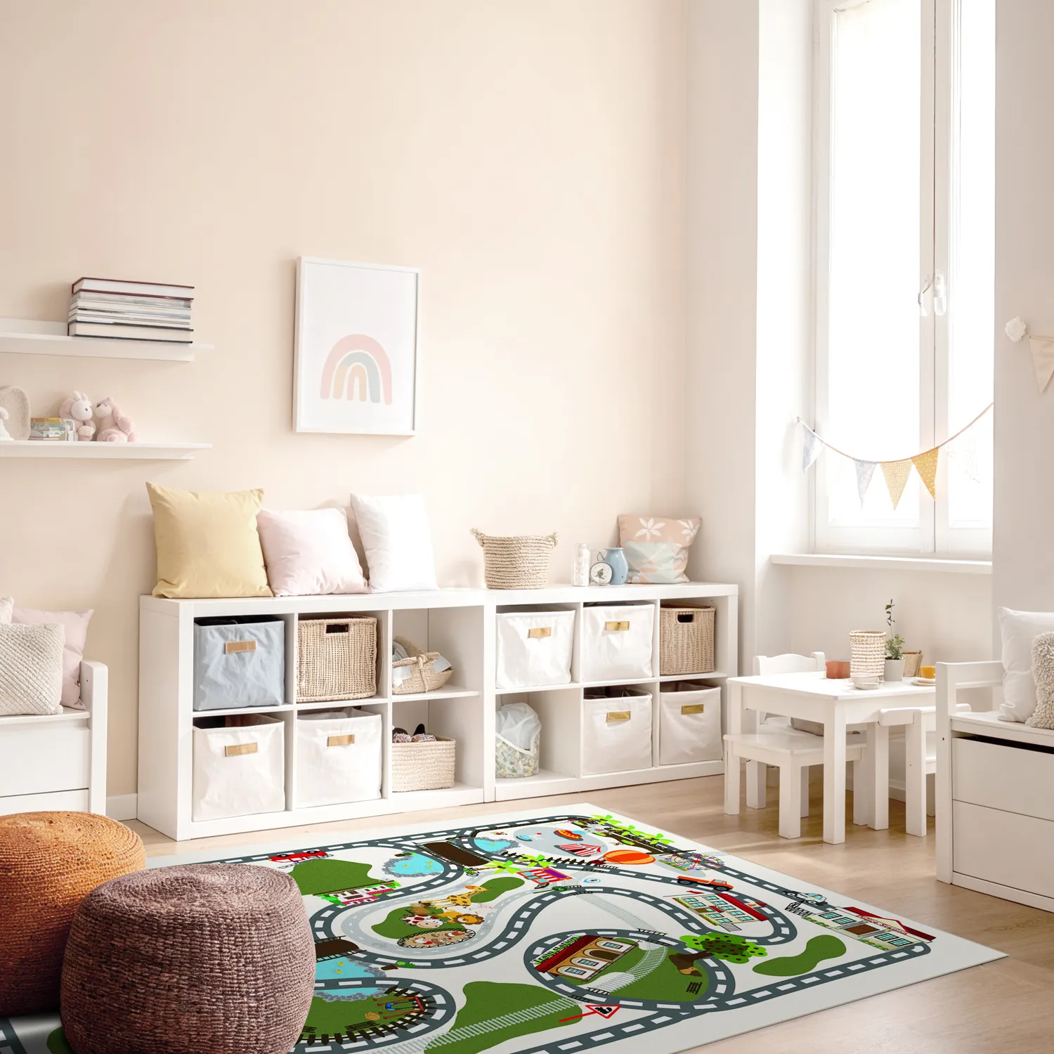 Childrens rugs - Little Town