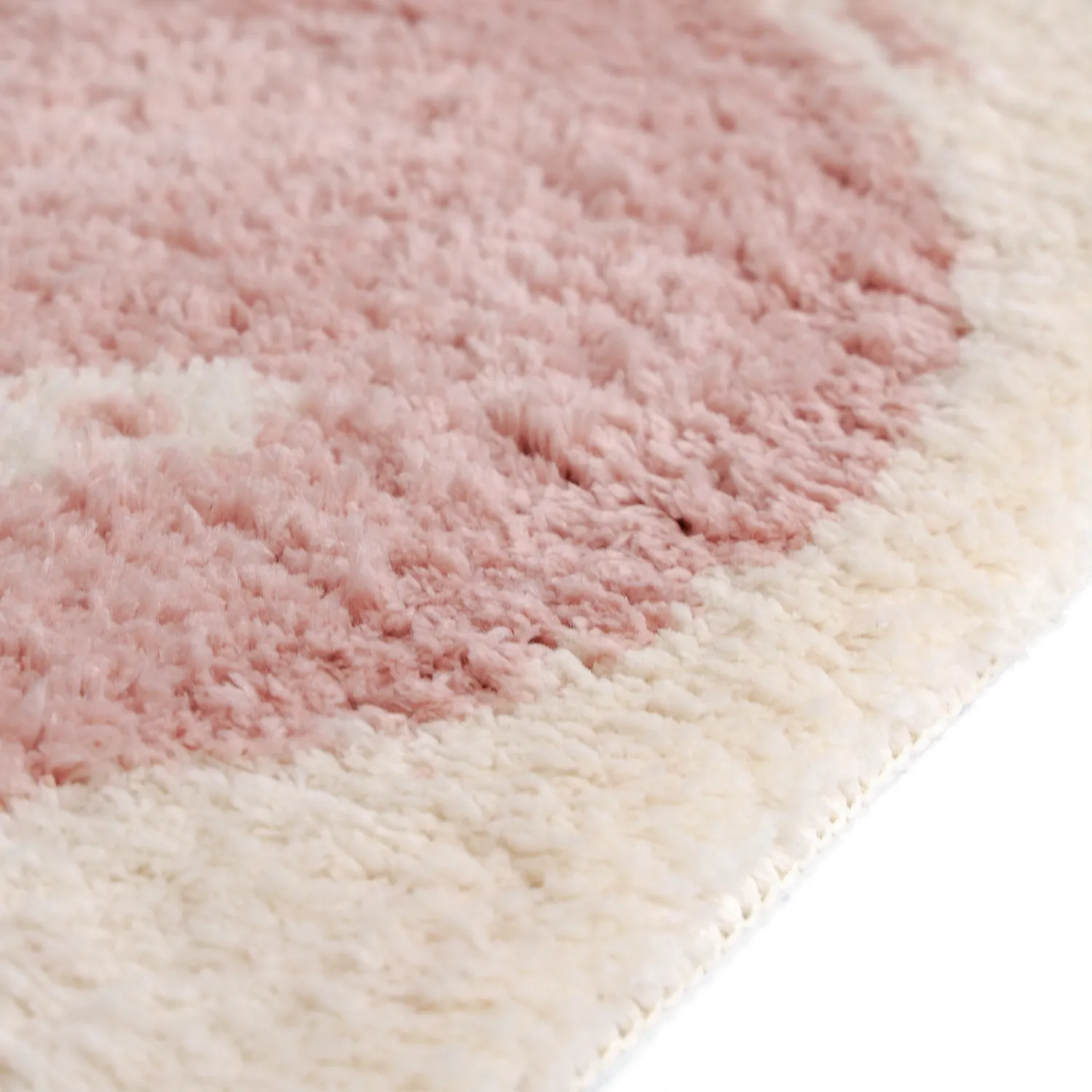 Children's Rug - Soft Dino (cream/pink)