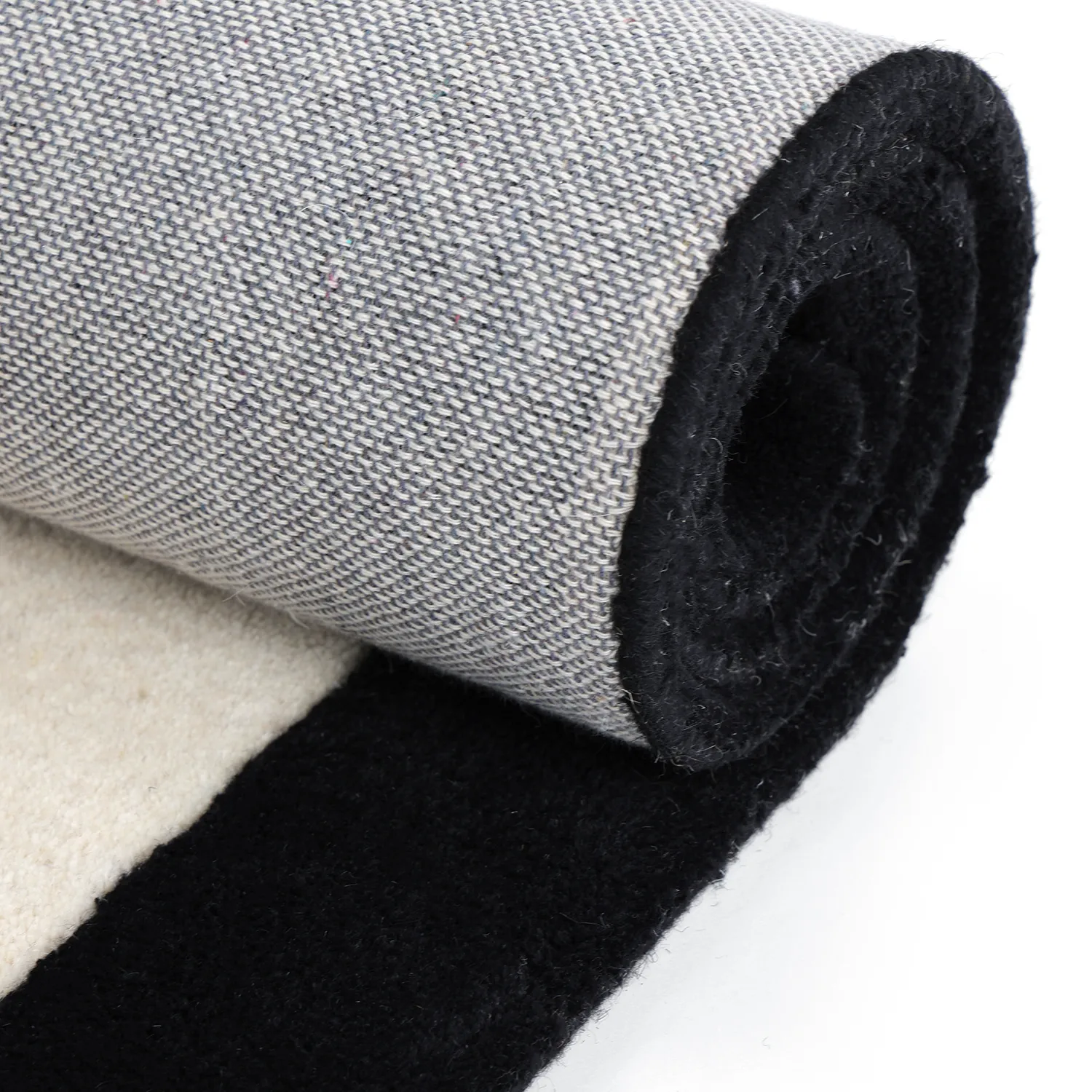 Children's Rug - Zebra Hand Tufted Wool Premium (beige/black)