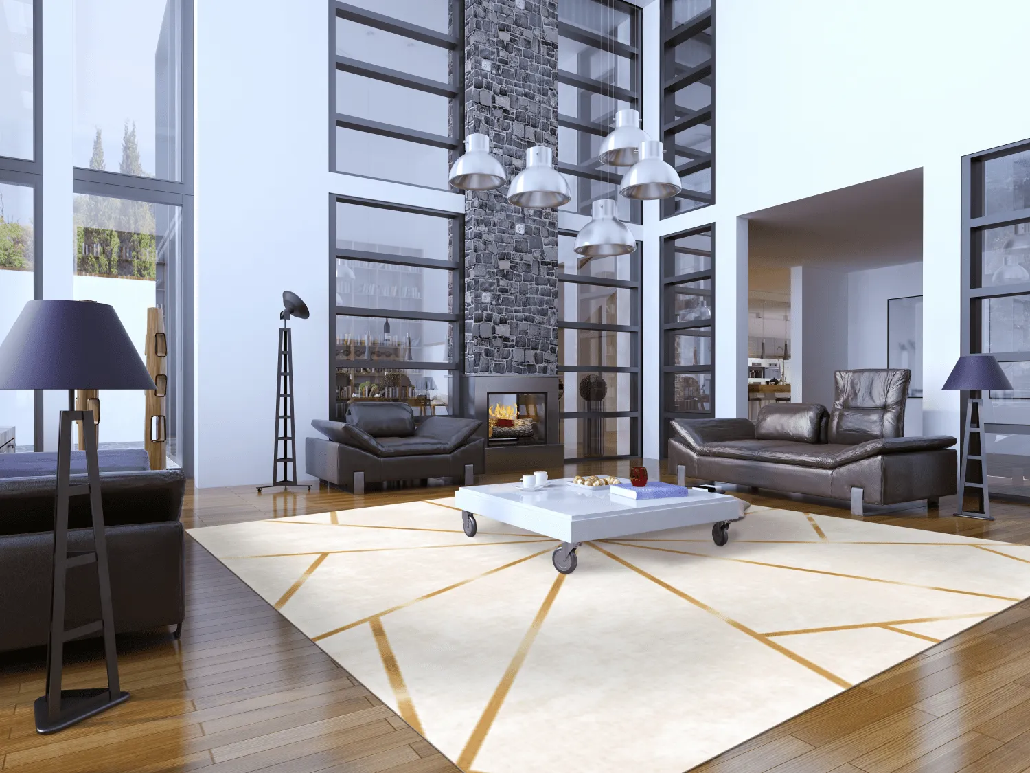 Wilton rug - Bellizzi (white)