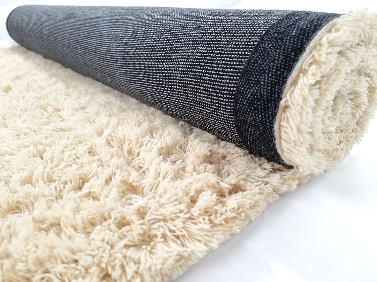 Wool rug - Aliste Wool Shaggy (alabaster gleam)