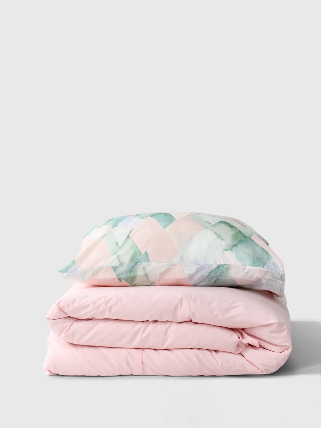 Bedset - Blanca (pink/green)