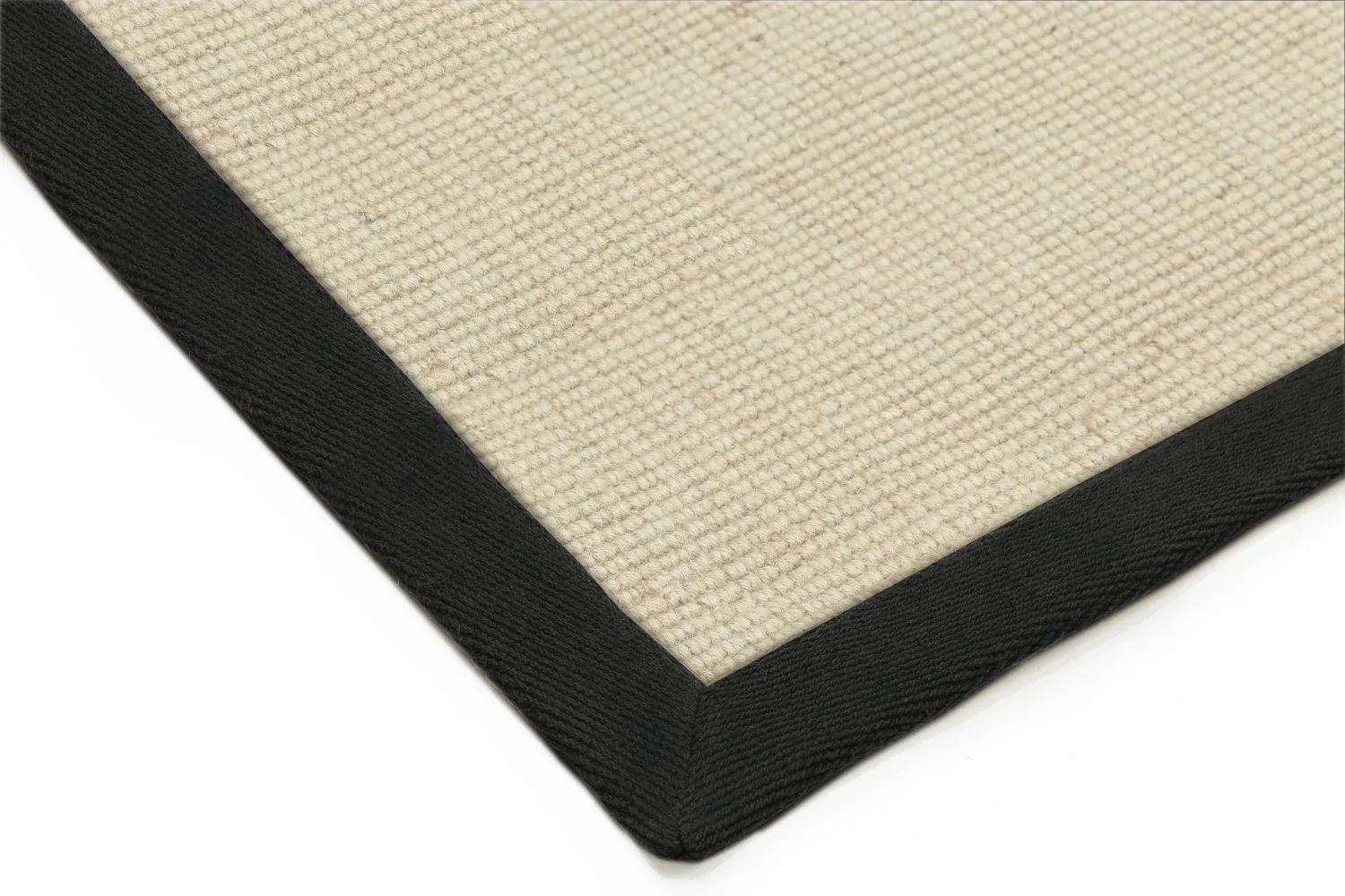 Sisal rugs - Agave (black/offwhite)