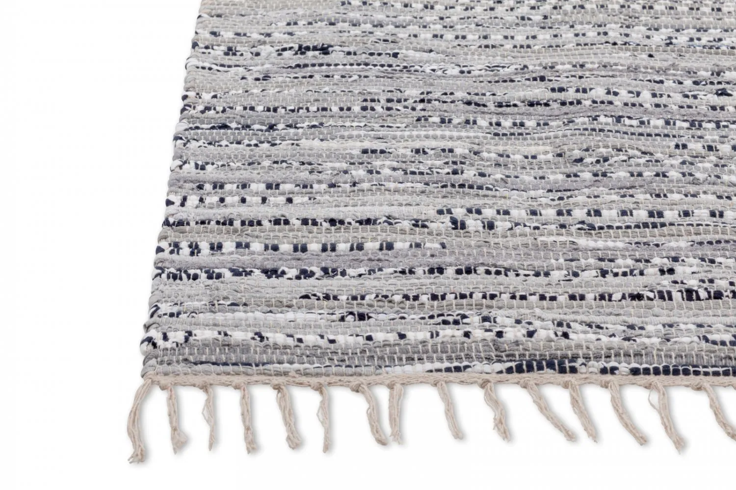 Rag rug - Bombay (grey)