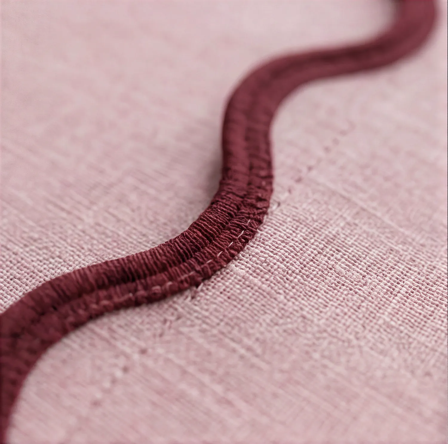 Curtains 2-pack - Cotton curtain Yrsa (pink)