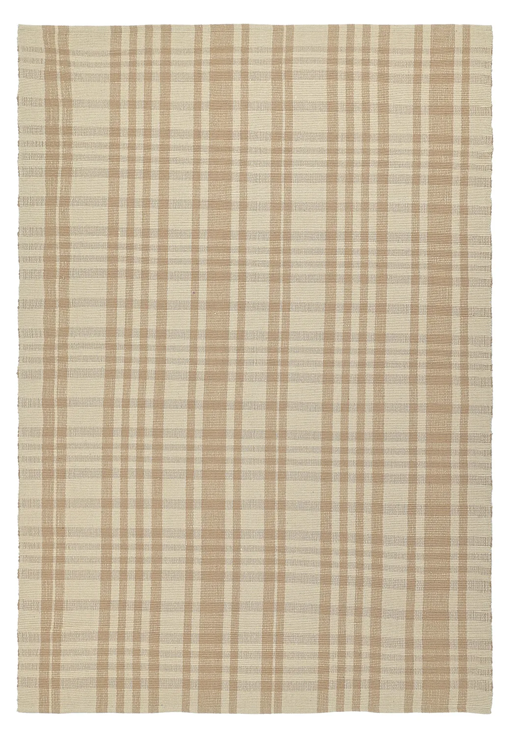 Cotton rug - Husvik (beige)