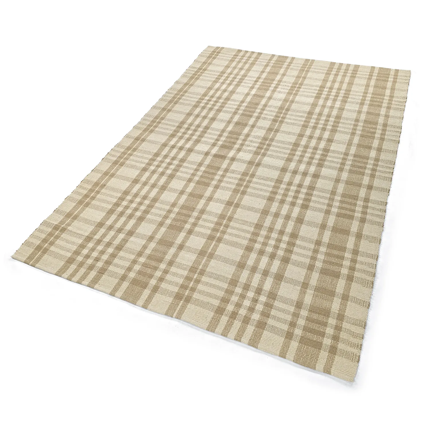 Cotton rug - Husvik (beige)