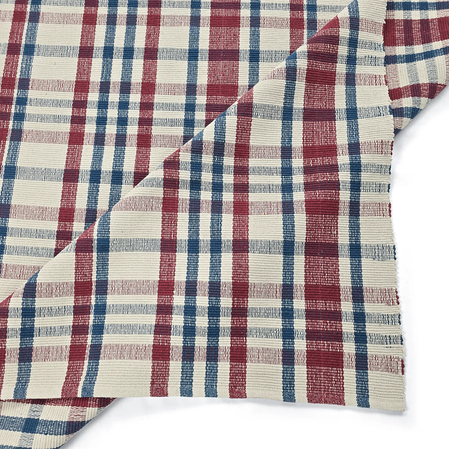 Cotton rug - Husvik (cream/multi)
