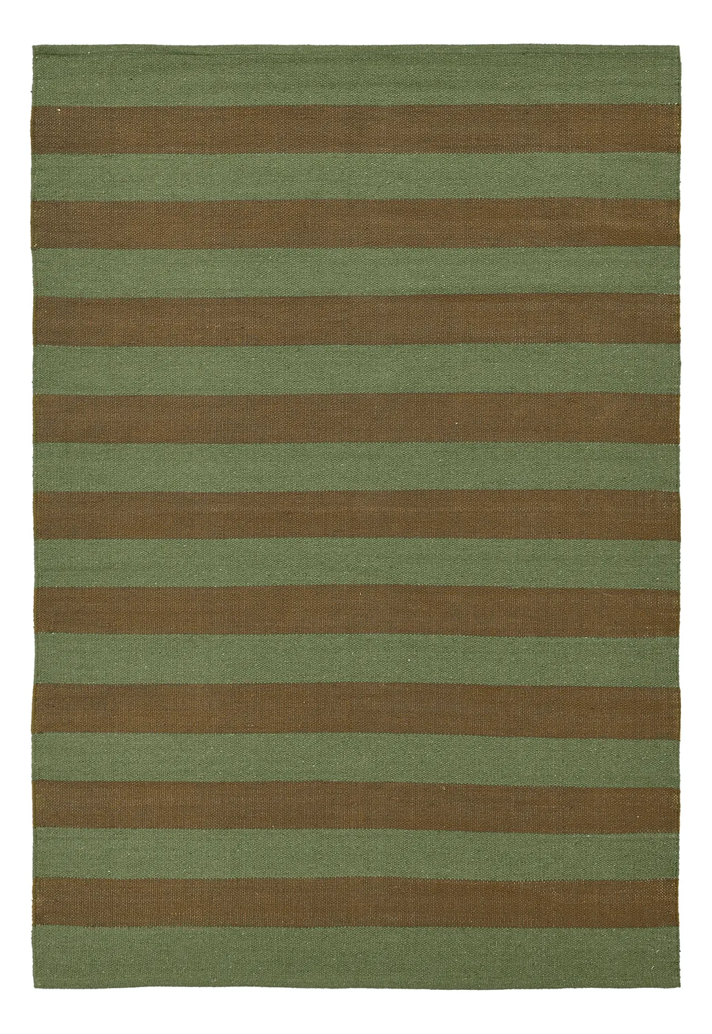 Cotton rug - Nilo (moss green)