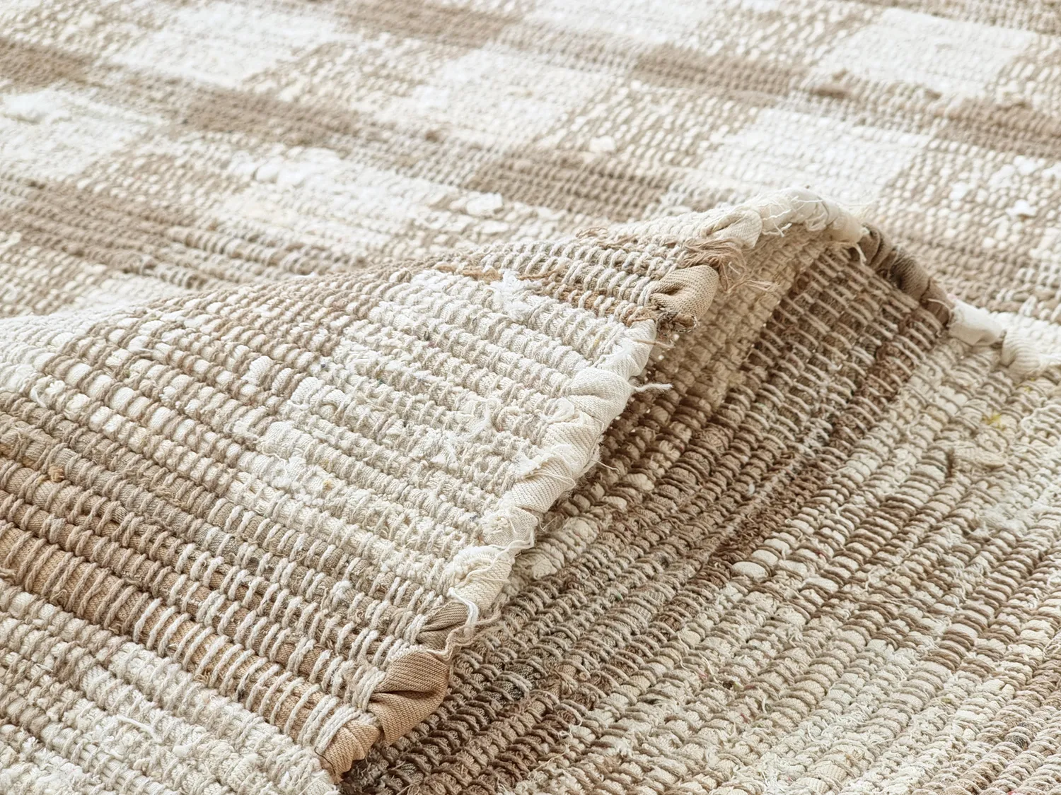 Cotton rug - Noomi (beige)