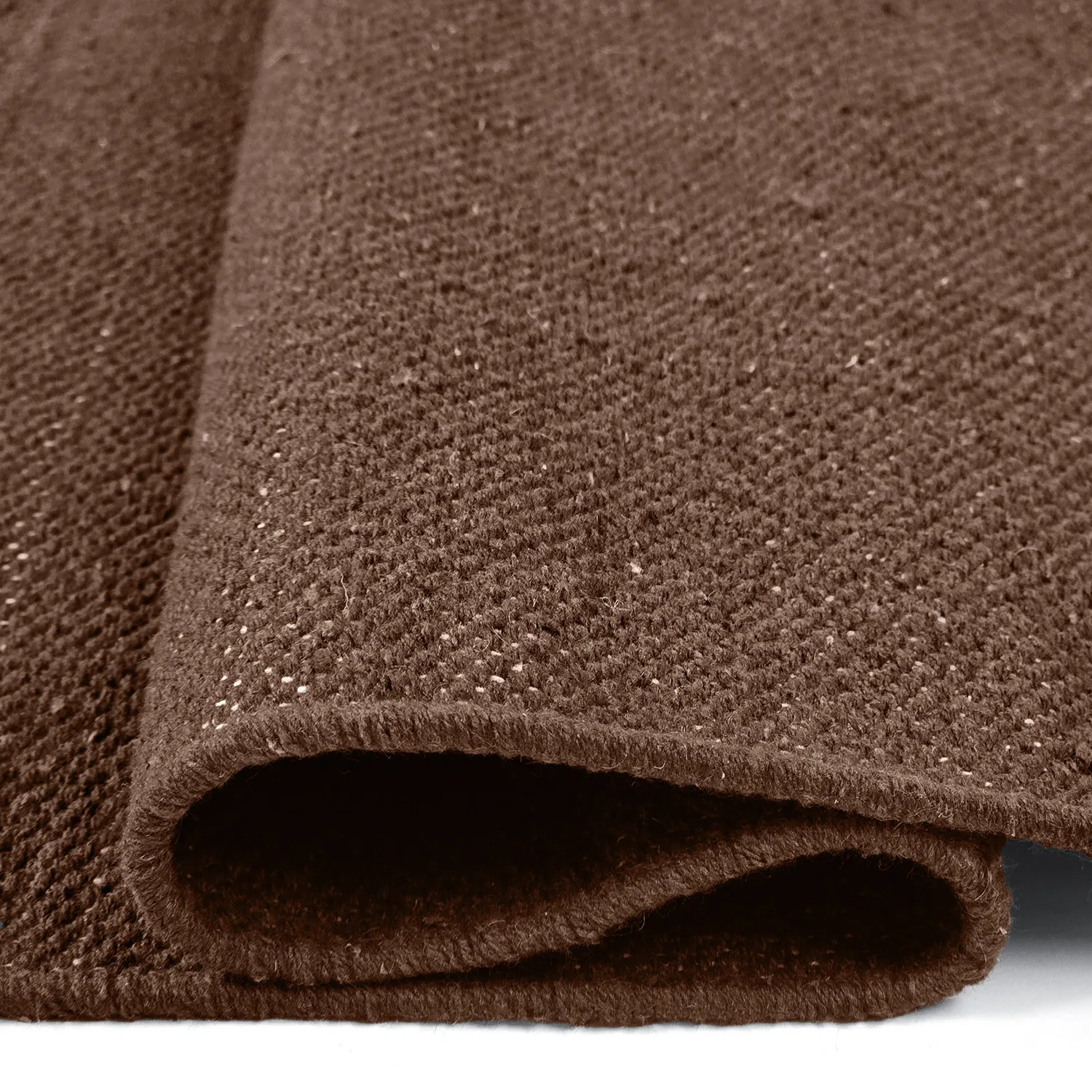 Cotton rug - Rigolet (brown)
