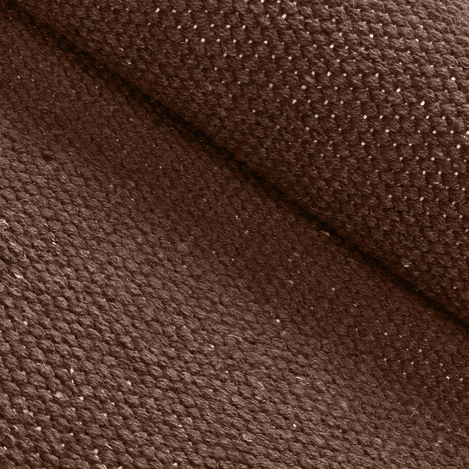 Cotton rug - Rigolet (brown)