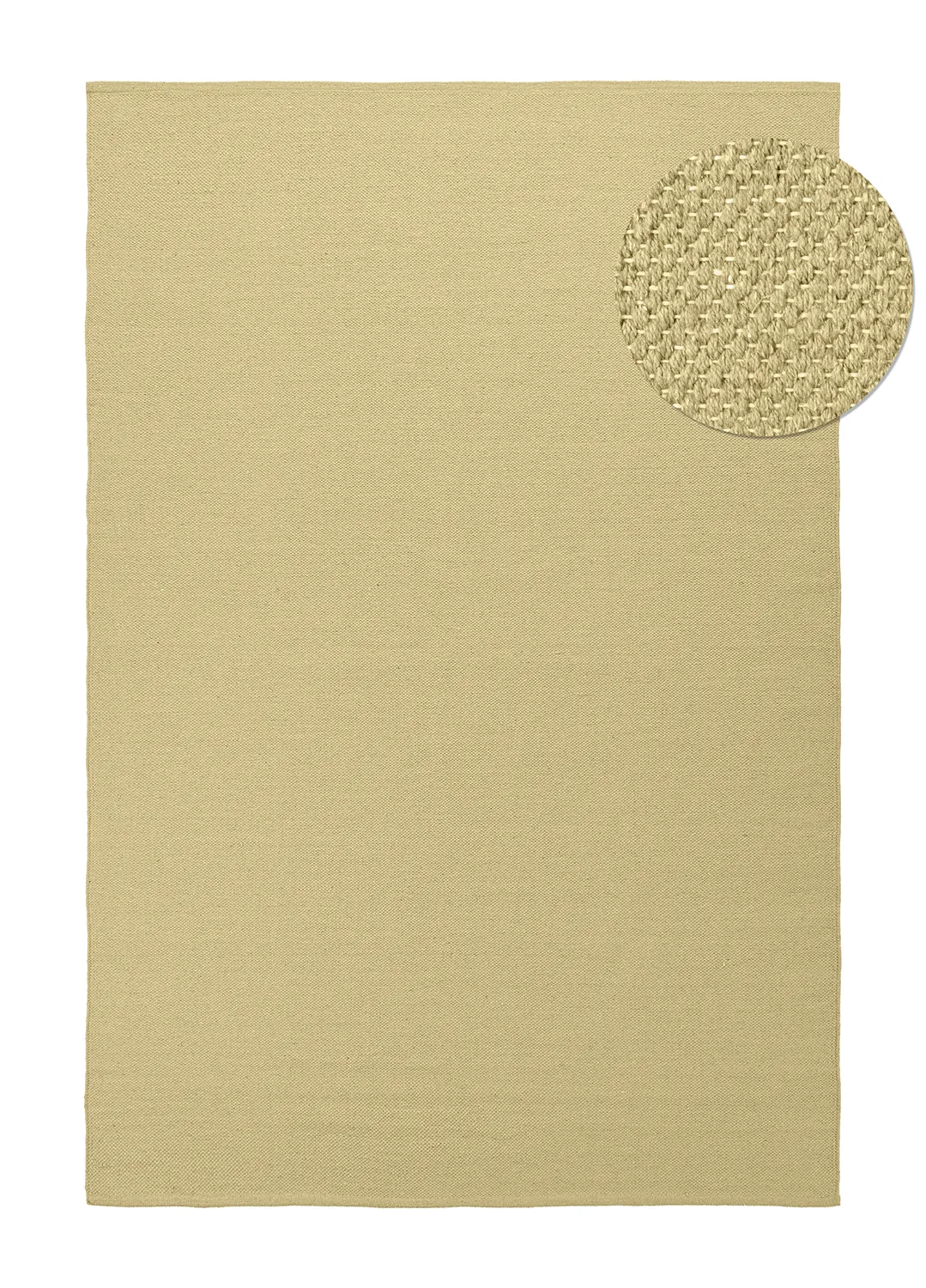 Cotton rug - Rigolet (yellow)