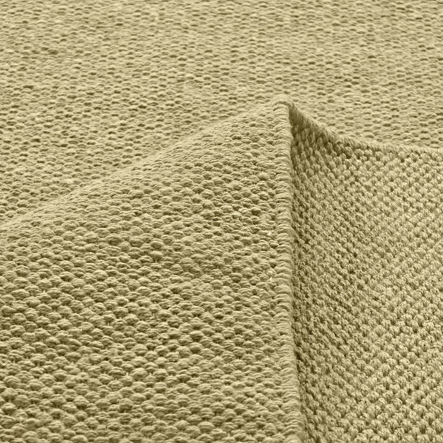 Cotton rug - Rigolet (yellow)