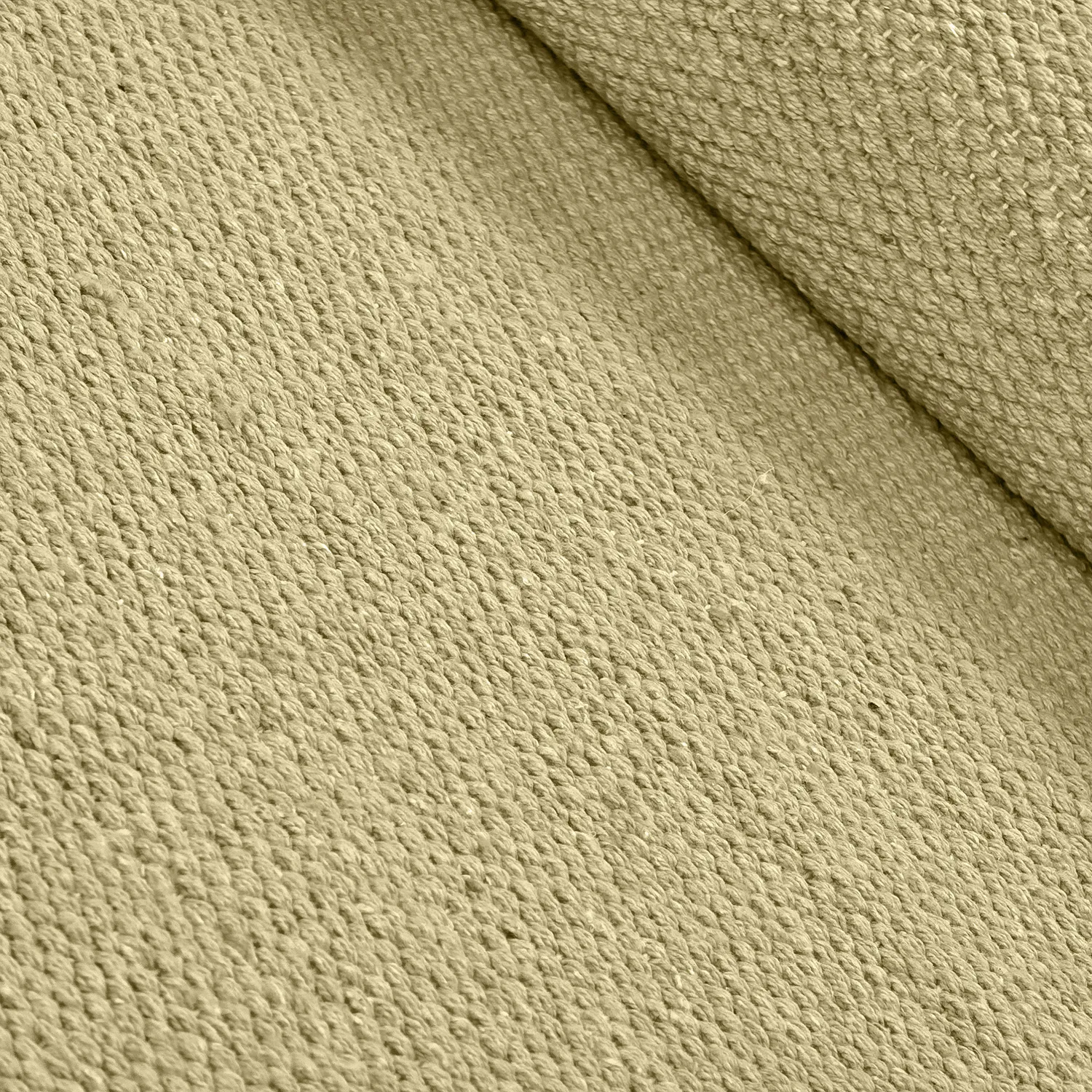 Cotton rug - Rigolet (yellow)