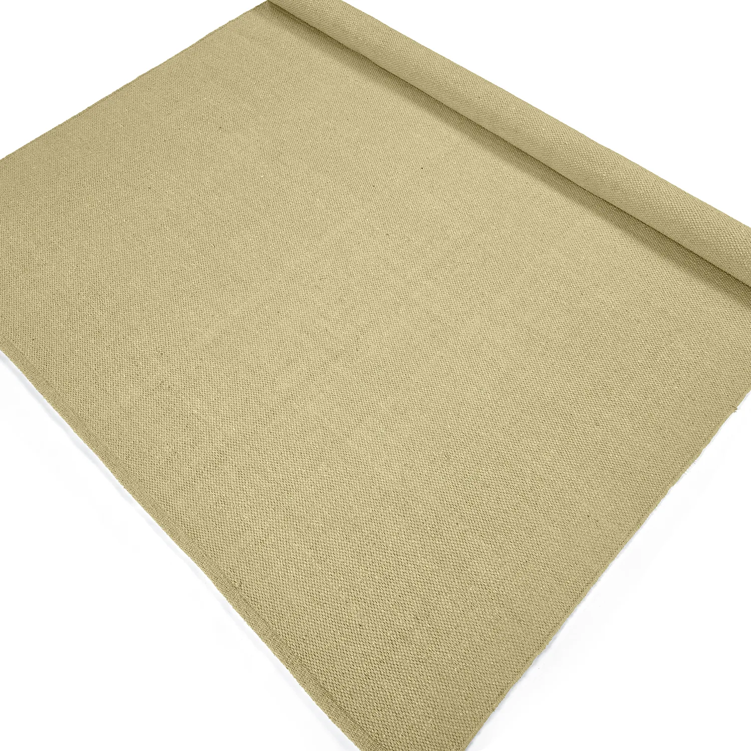 Cotton rug - Rigolet (yellow)