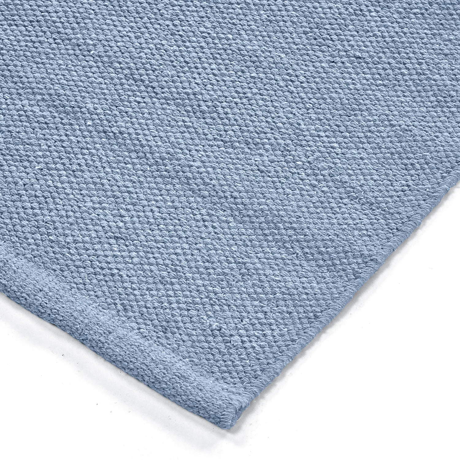 Cotton rug - Rigolet (light blue)