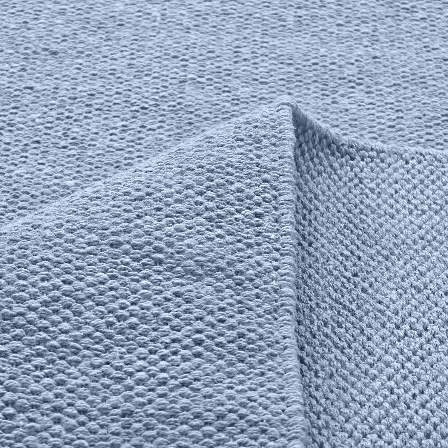 Cotton rug - Rigolet (light blue)