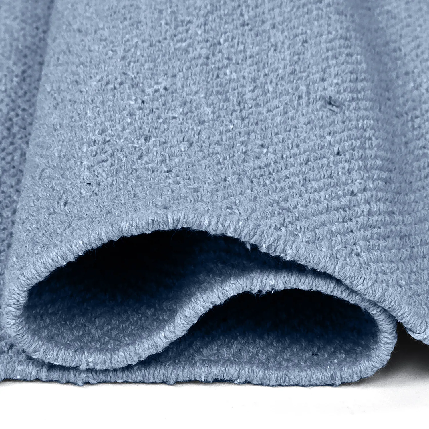 Cotton rug - Rigolet (light blue)