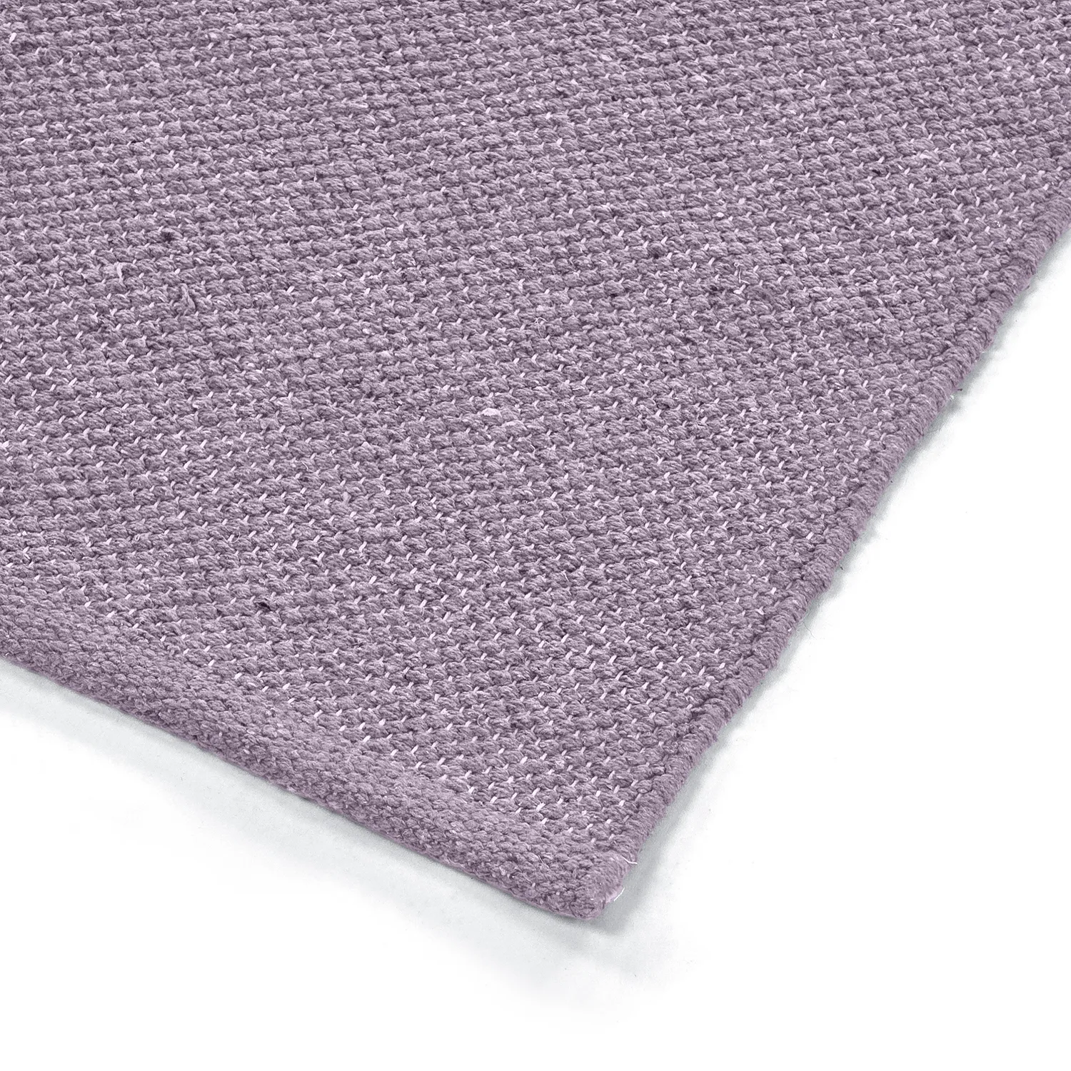 Cotton rug - Rigolet (light purple)