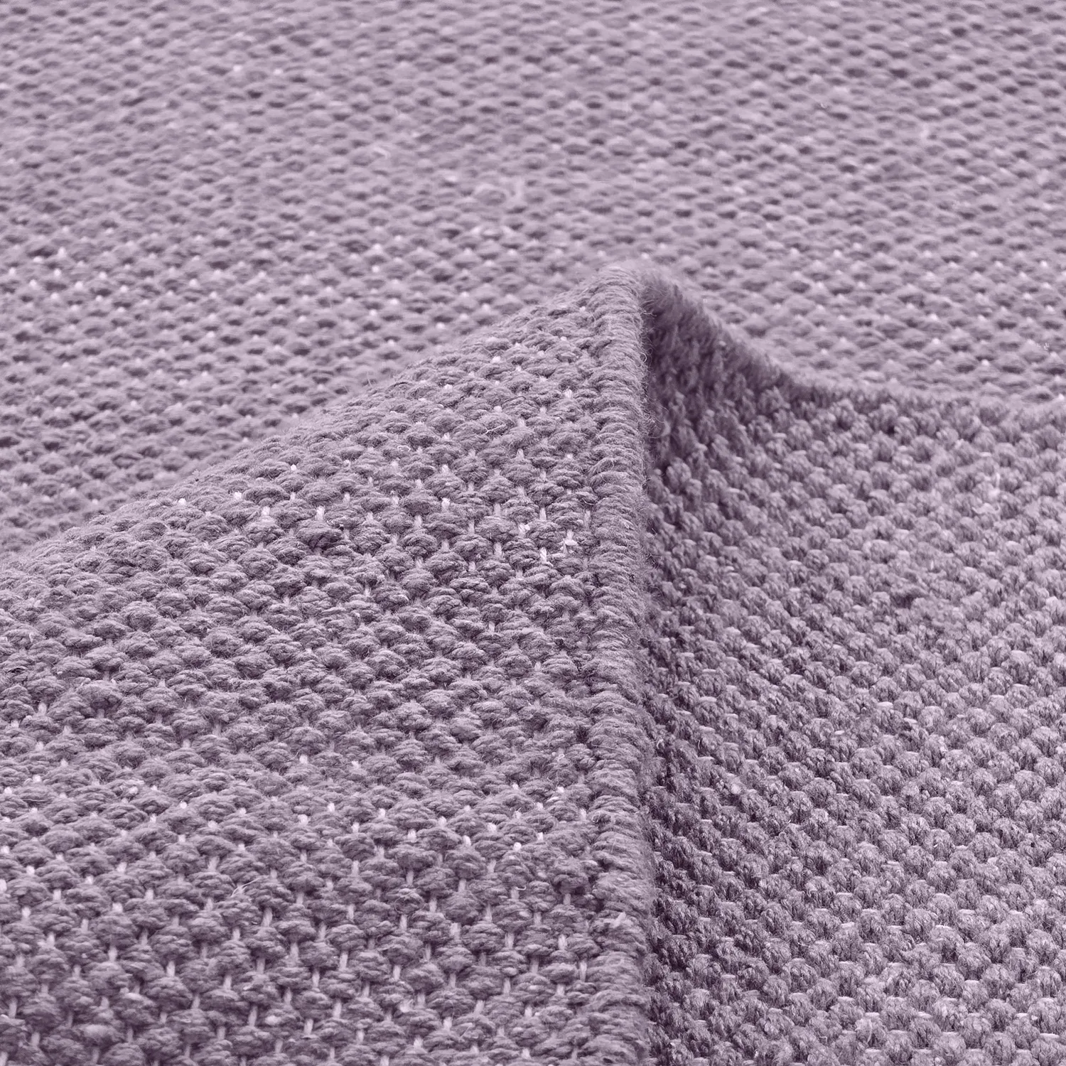 Cotton rug - Rigolet (light purple)