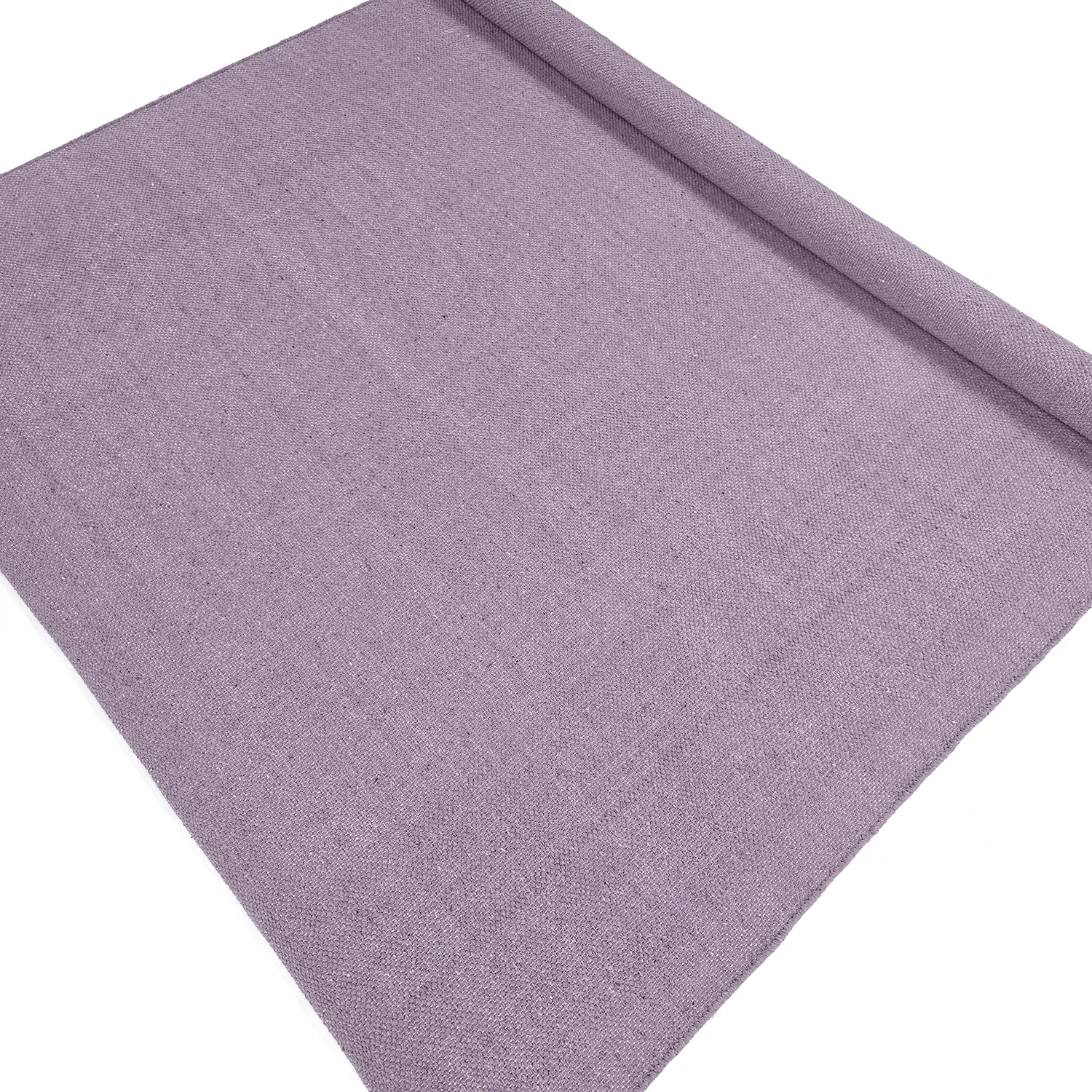Cotton rug - Rigolet (light purple)
