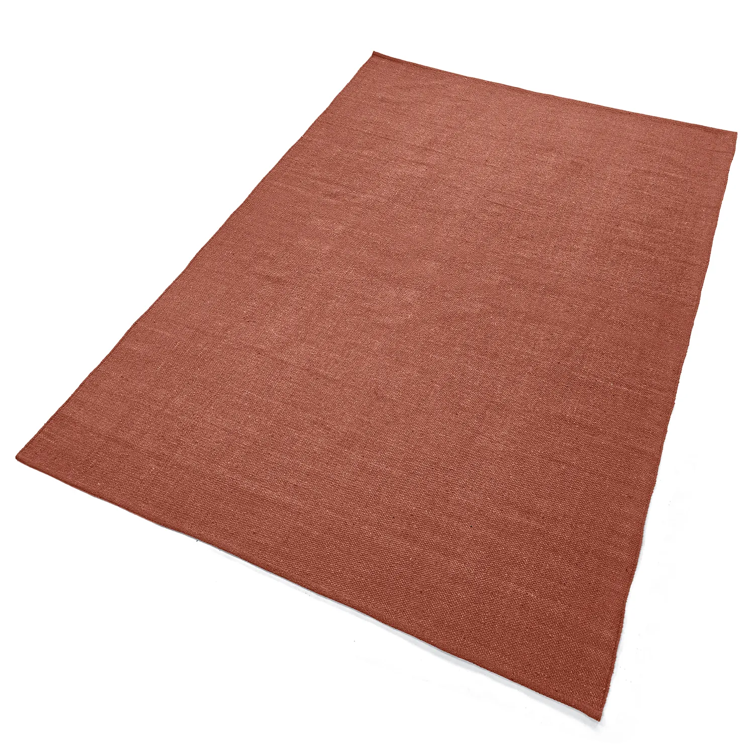 Cotton rug - Rigolet (terracotta)