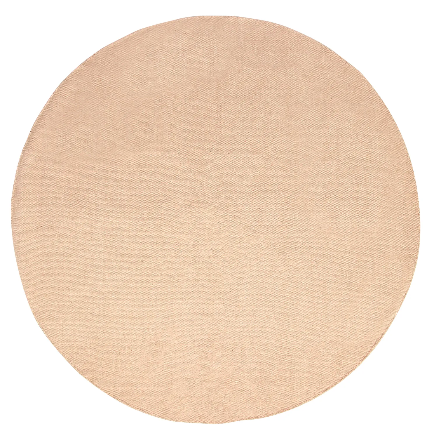 Round cotton rug - Billie (beige)