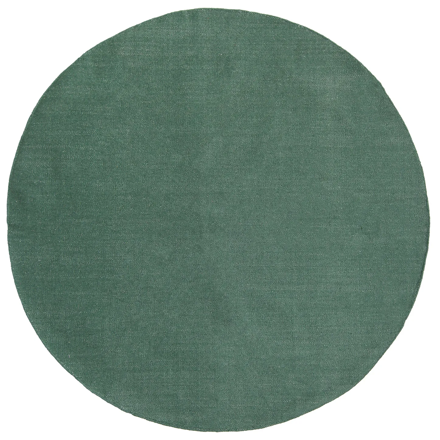 Round cotton rug - Billie (green)