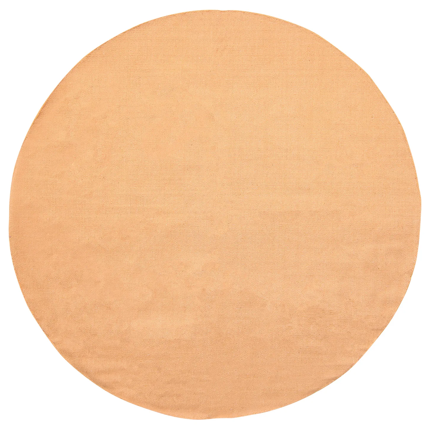 Round cotton rug - Billie (orange)