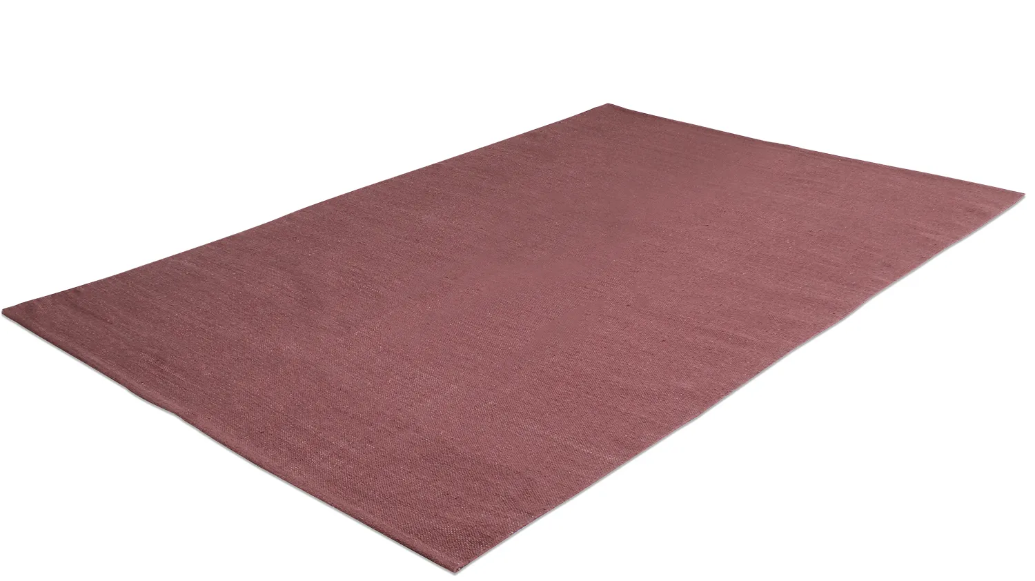 Cotton rug - Billie (burgundy)