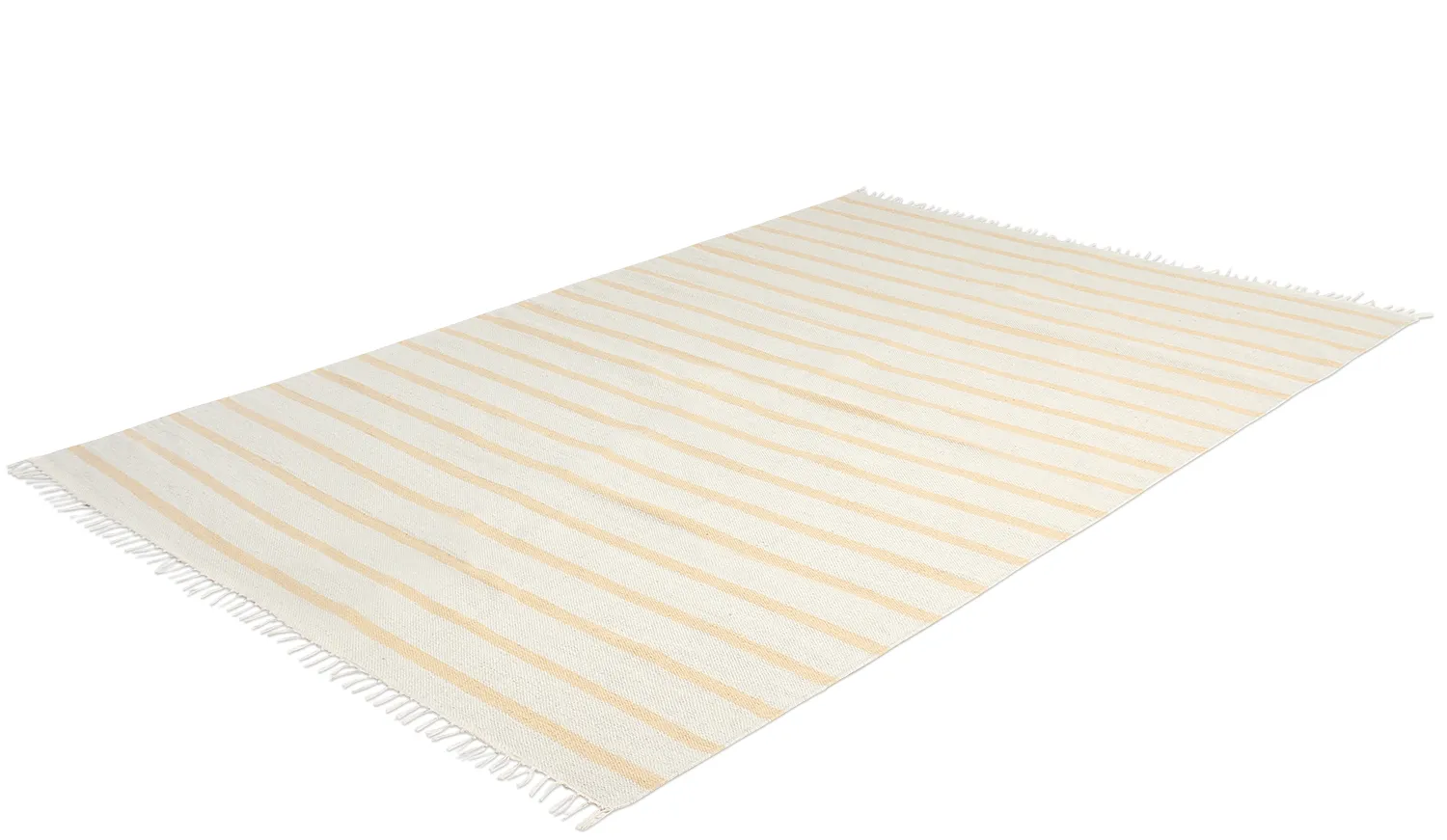Cotton rug - Helle (yellow)