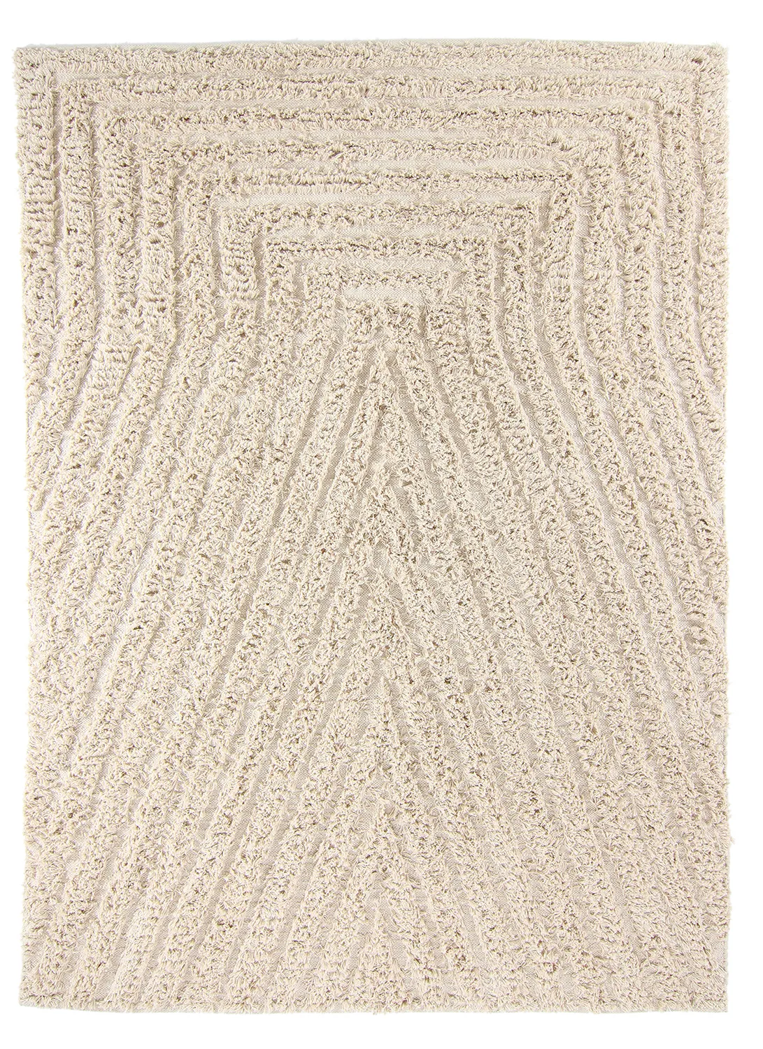 Shaggy rugs - Kendra Natural Cotton Shaggy (nature)