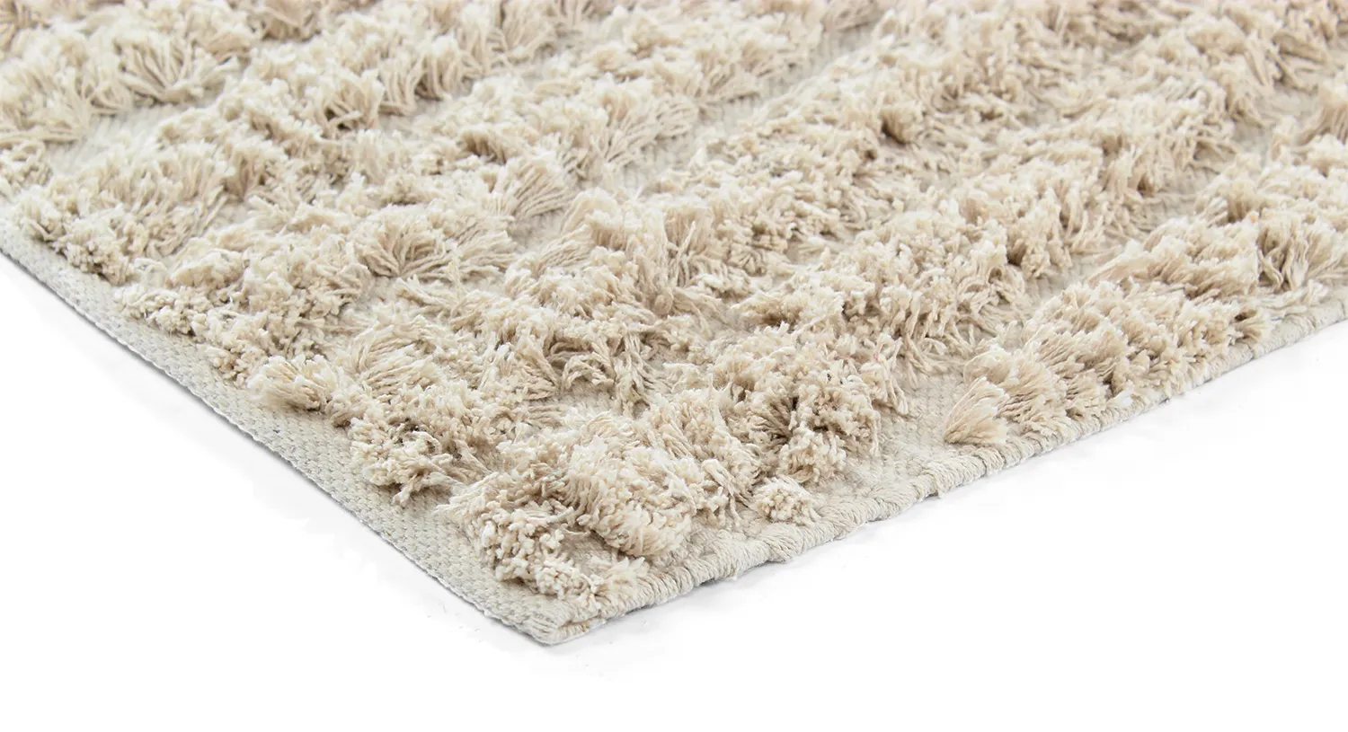 Shaggy rugs - Kendra Natural Cotton Shaggy (nature)
