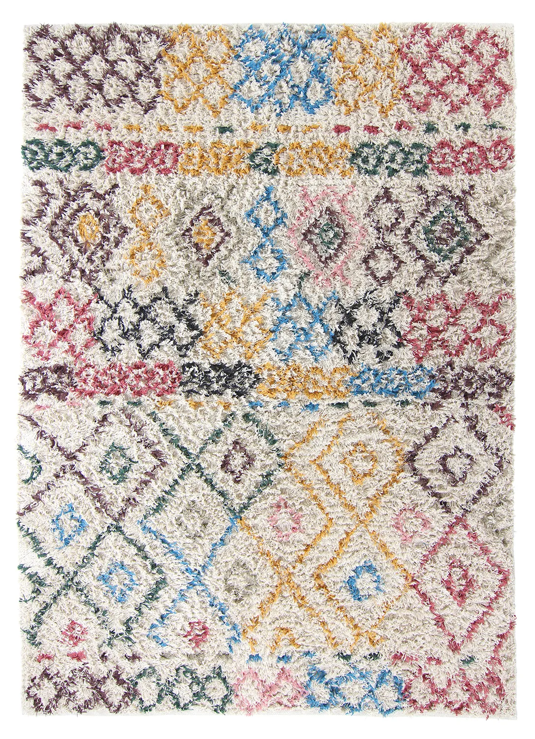 Shaggy rugs - Maloney Natural Cotton Shaggy (multi)