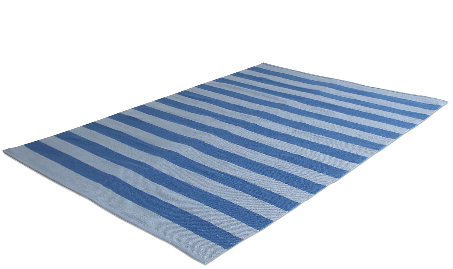 Cotton rug - Nilo (blue)