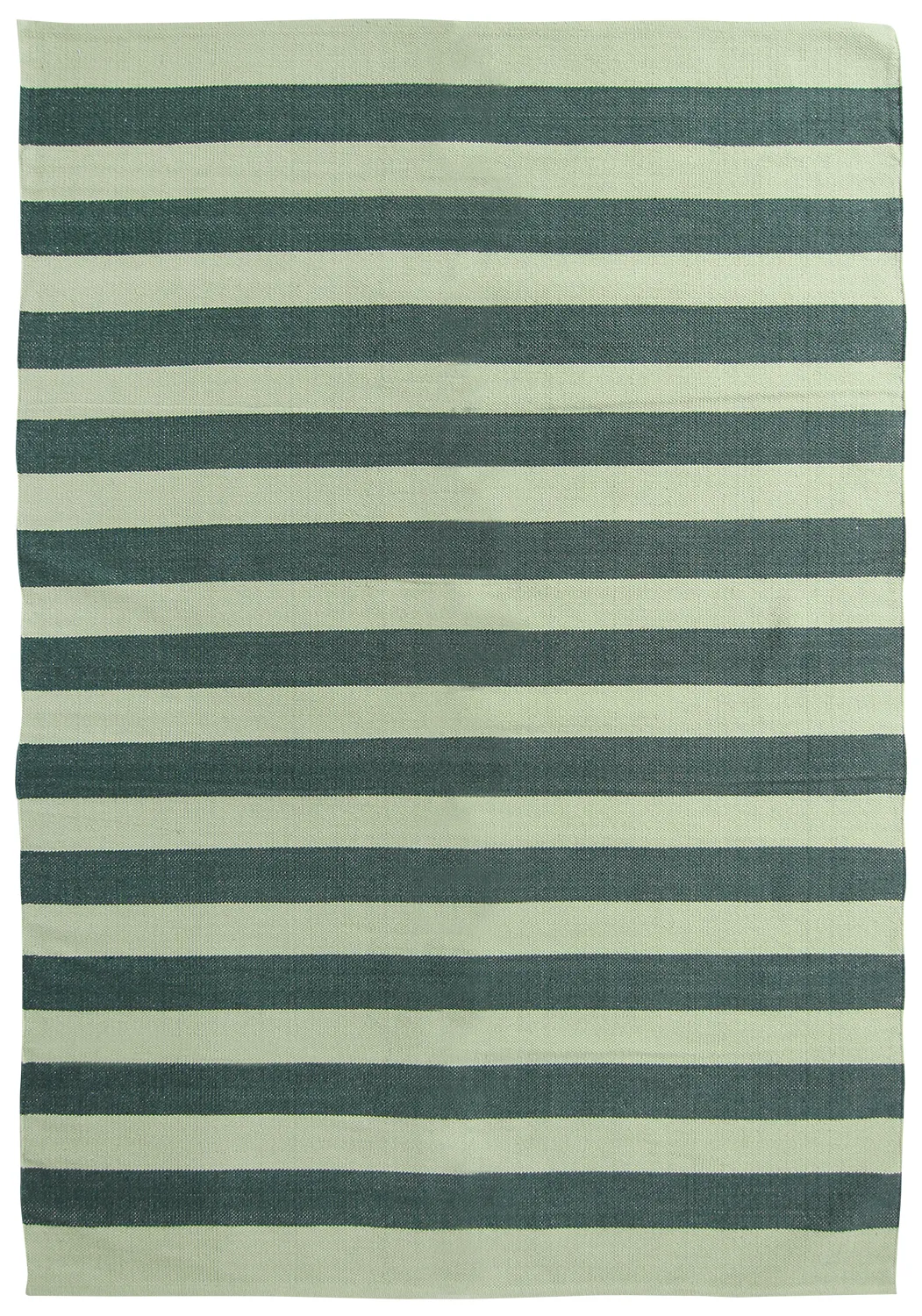 Cotton rug - Nilo (green)